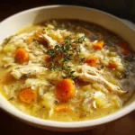Crockpot Chicken and Wild Rice Soup