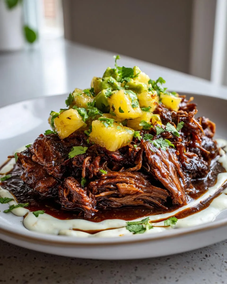 Crockpot Chipotle Pineapple Pot Roast - detail 1