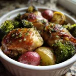 Crockpot Lemon Chicken Veggies