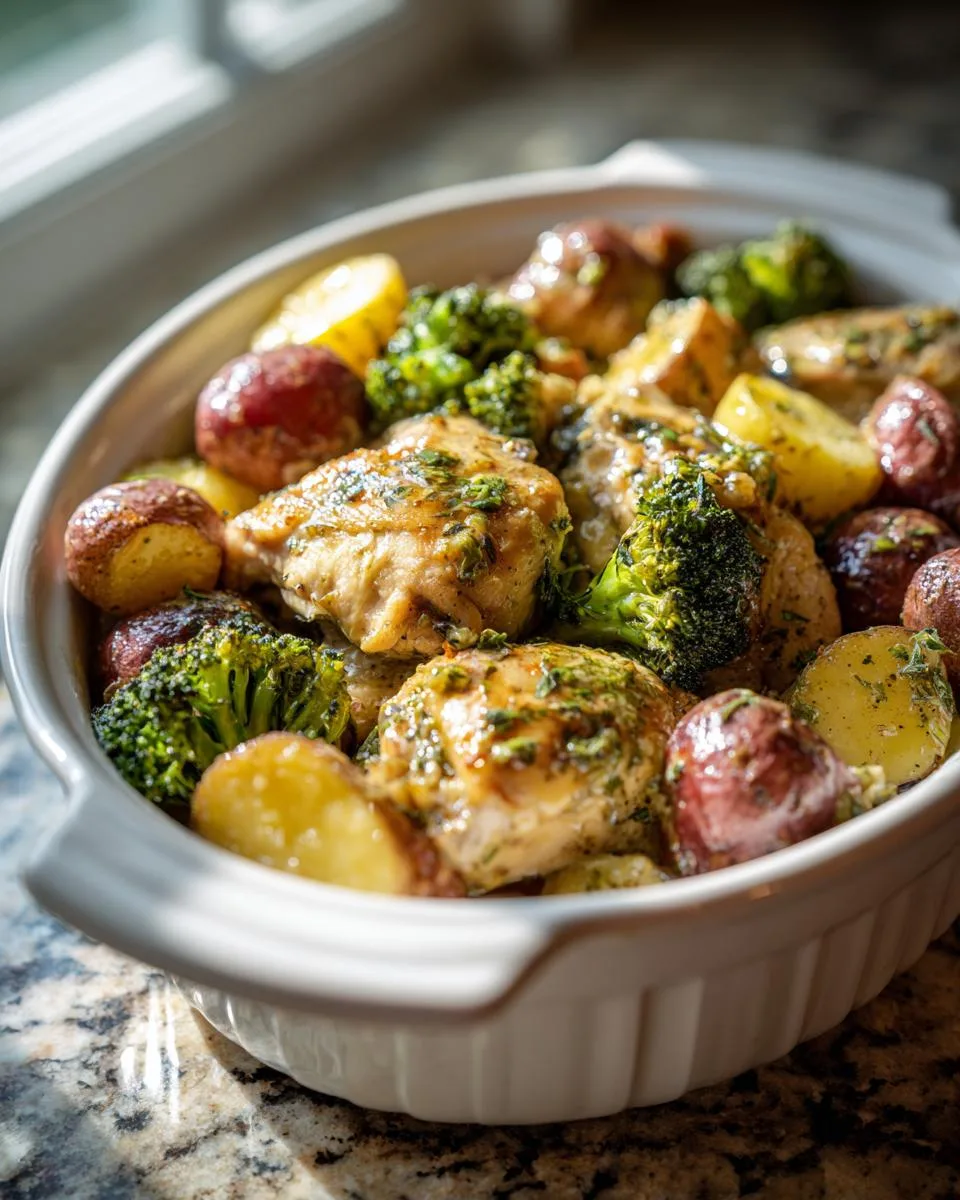 Crockpot Lemon Chicken Veggies - detail 2