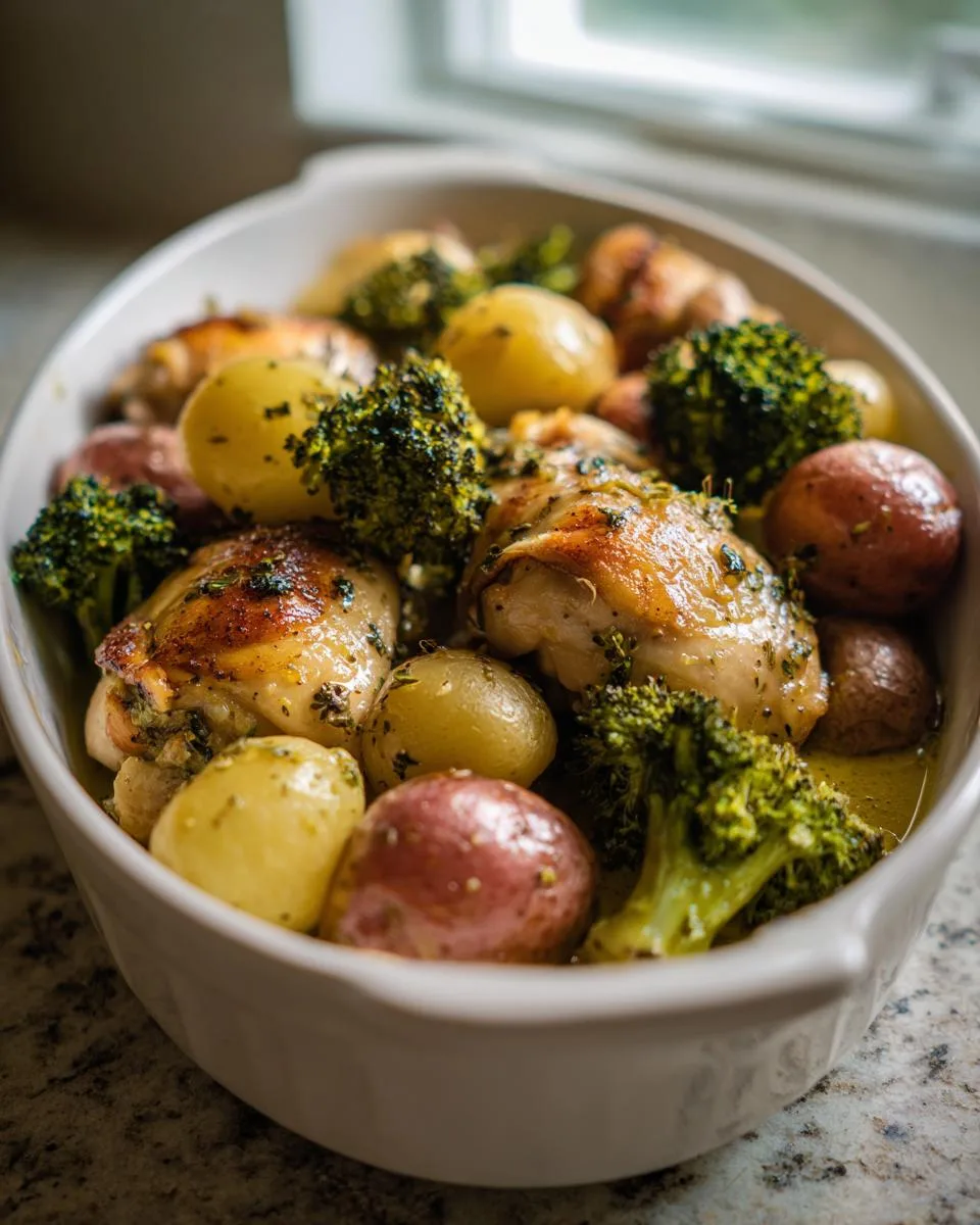 Crockpot Lemon Chicken Veggies - detail 3