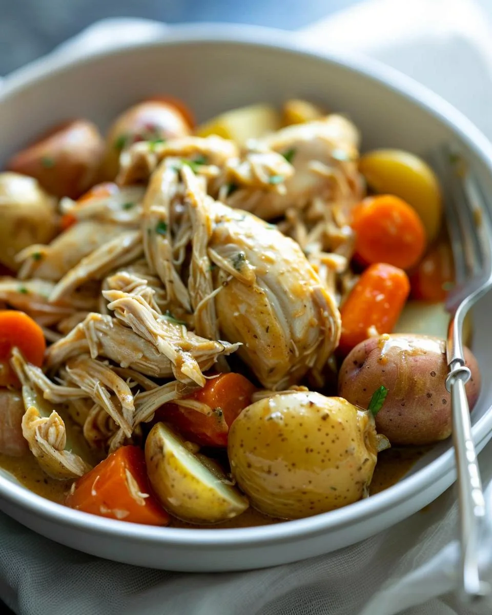 Crockpot Ranch Chicken - detail 1