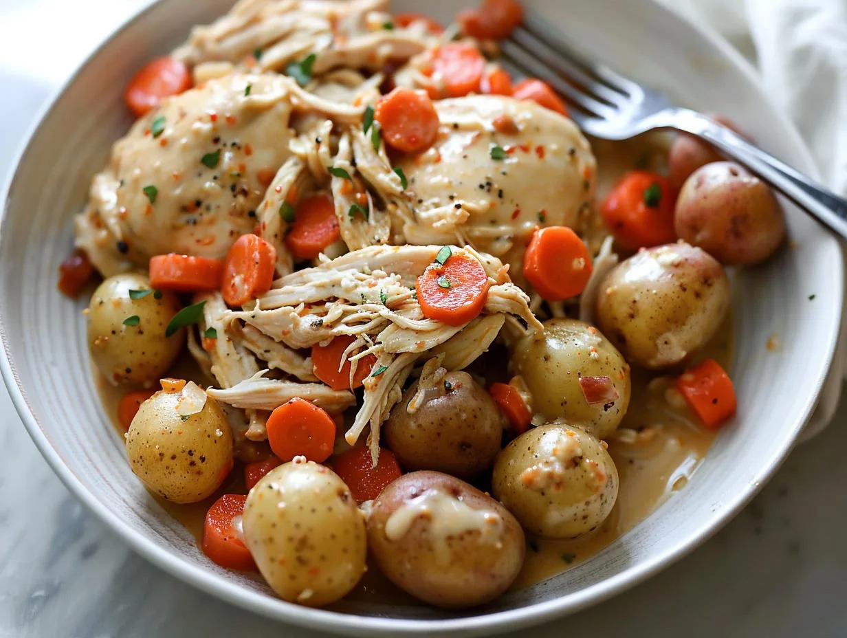 Creamy Crockpot Ranch Chicken Recipe in Just 4 Hours
