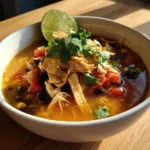 Easiest Chicken Tortilla Soup