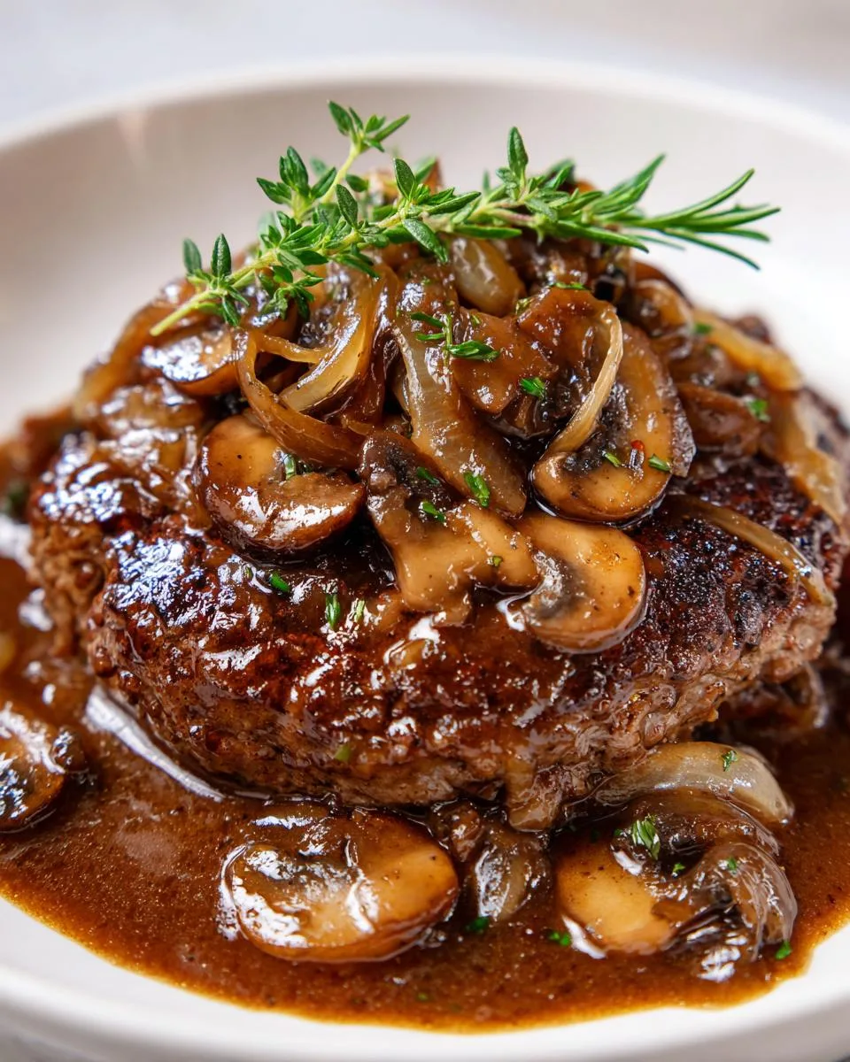 Easy Salisbury Steak Recipe - detail 2