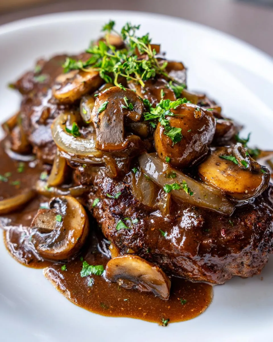 Easy Salisbury Steak Recipe - detail 3