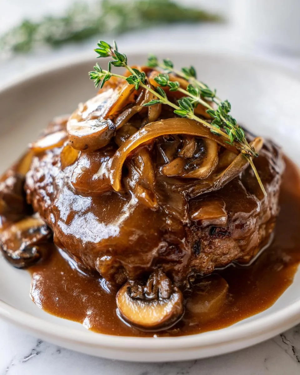 Easy Salisbury Steak Recipe - detail 4