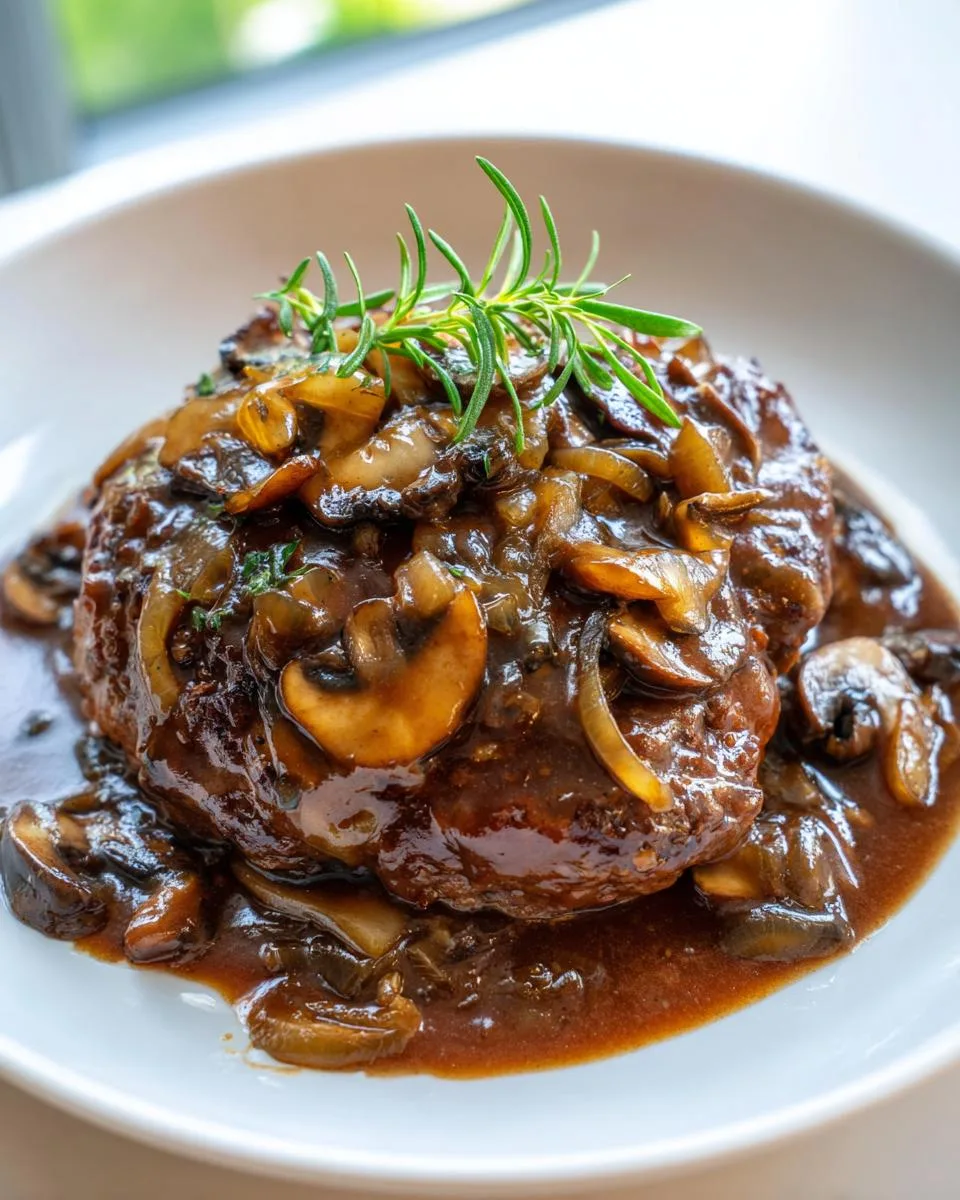 Easy Salisbury Steak Recipe - detail 5