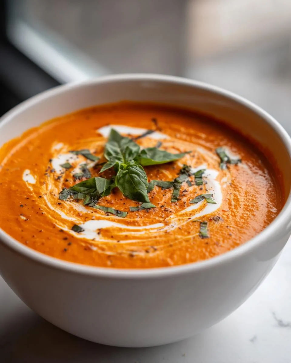 Easy Tomato Soup - detail 3