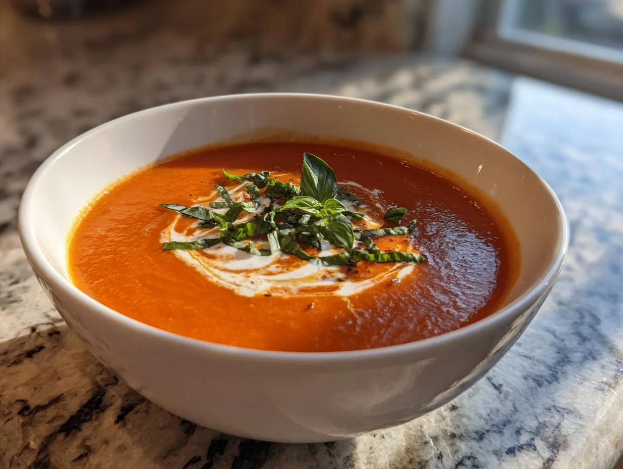 20-Minute Easy Tomato Soup Recipe for Perfect Comfort