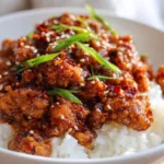 Firecracker Ground Chicken