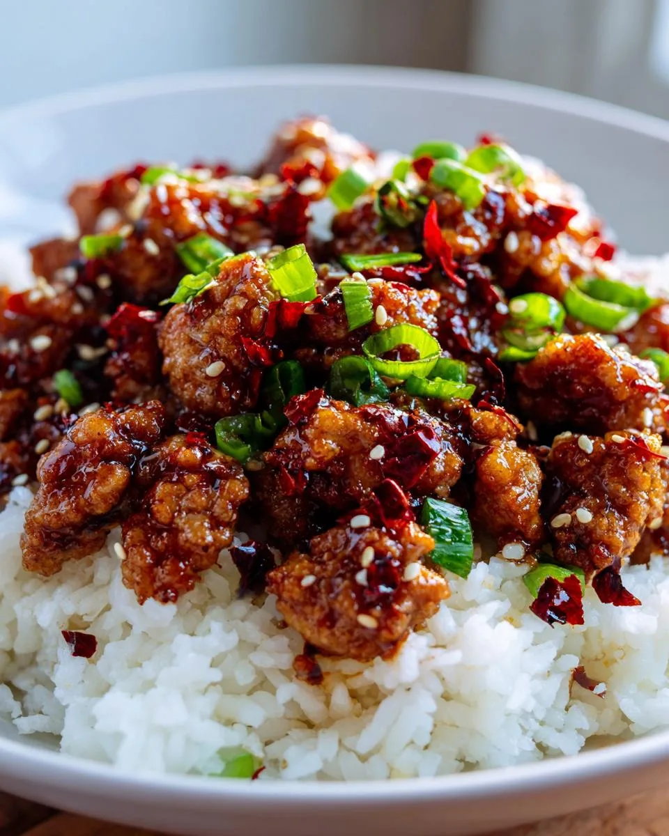 Firecracker Ground Chicken - detail 2