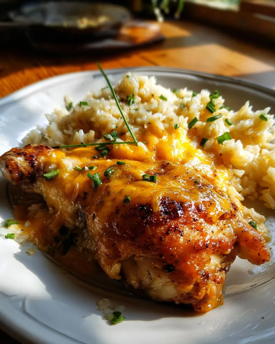 Forgotten Chicken and Rice - detail 2