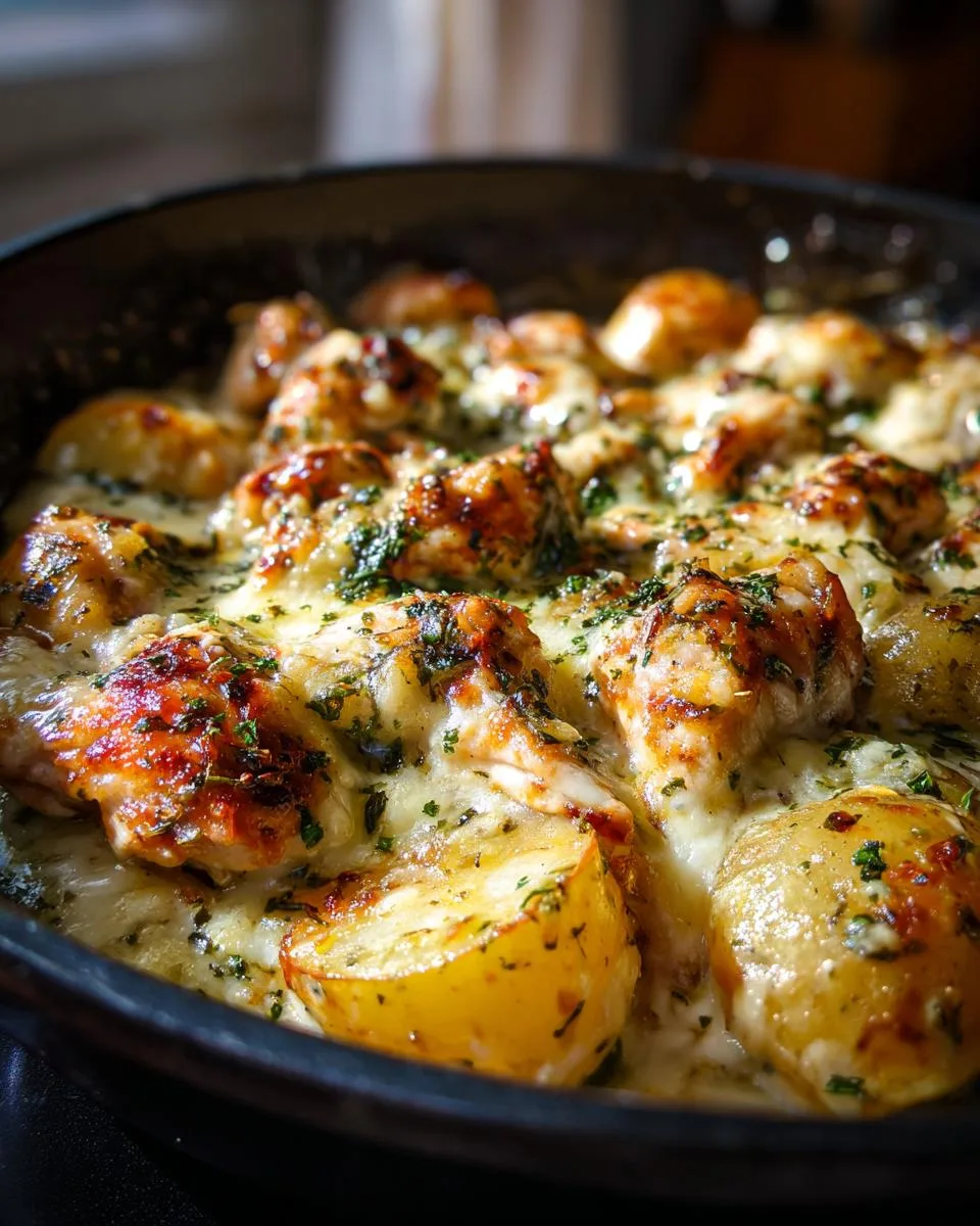 Garlic Parmesan Chicken and Potatoes - detail 4
