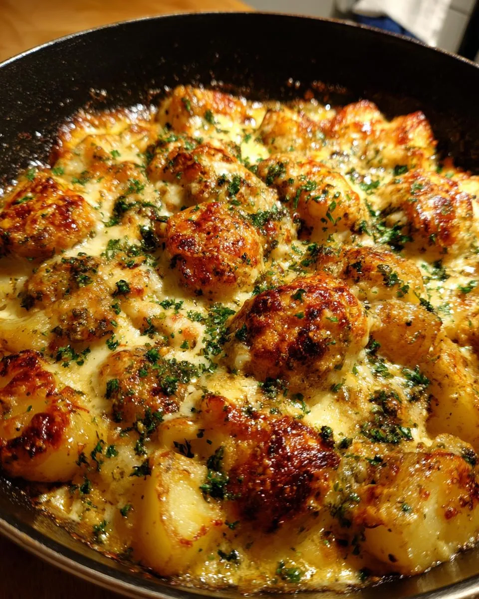 Garlic Parmesan Chicken and Potatoes - detail 5