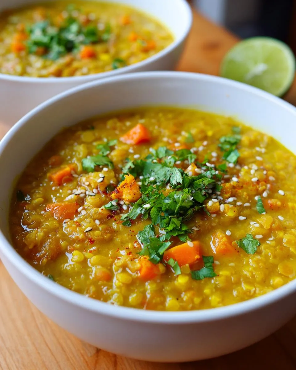 Golden Lentil Soup - detail 3