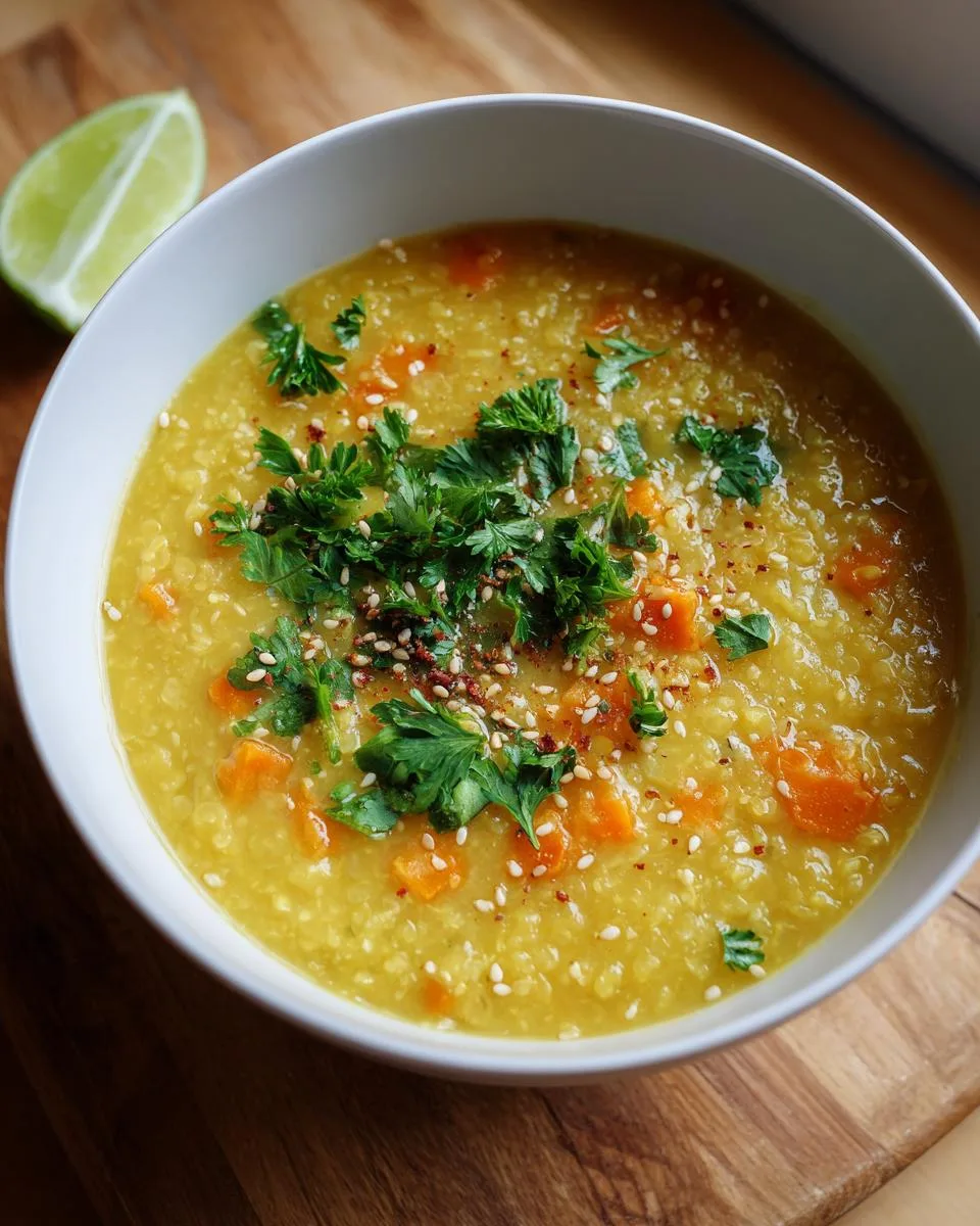 Golden Lentil Soup - detail 4