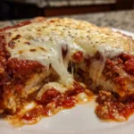 Ground Chicken Parmesan