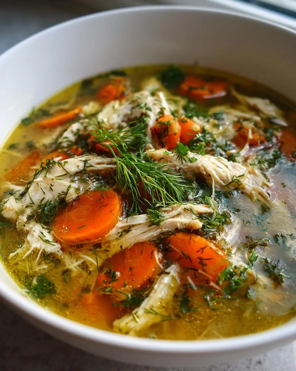 Healthy Chicken Soup - detail 2