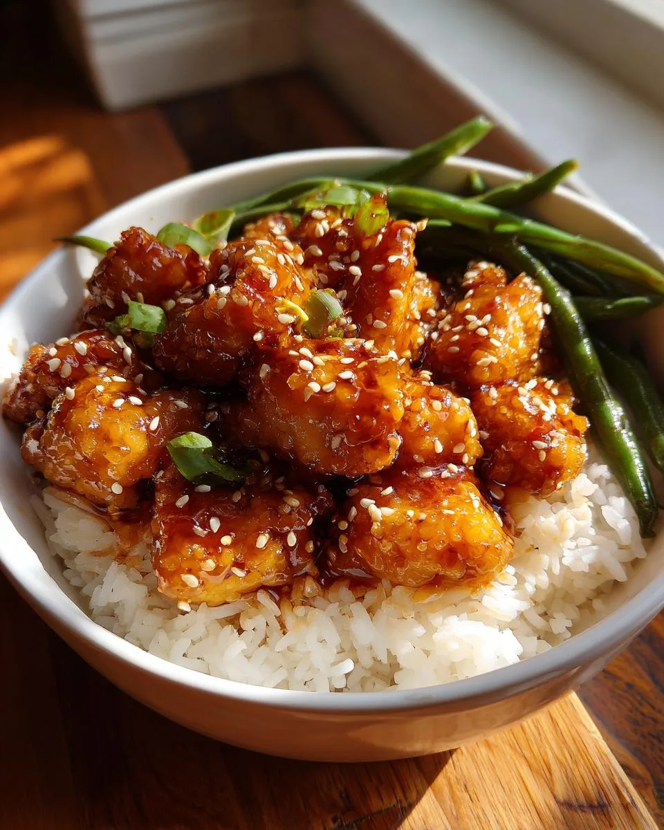 Healthy Sesame Chicken Recipe - detail 2