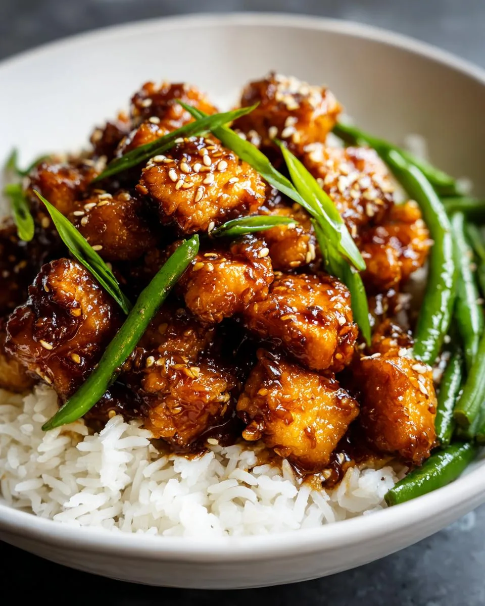 Healthy Sesame Chicken Recipe - detail 3