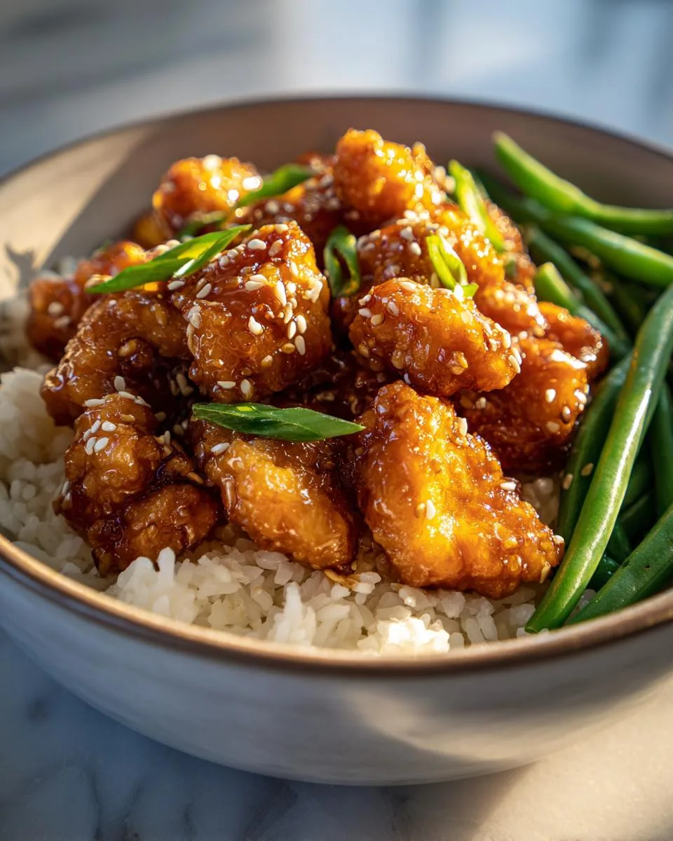 Healthy Sesame Chicken Recipe - detail 4