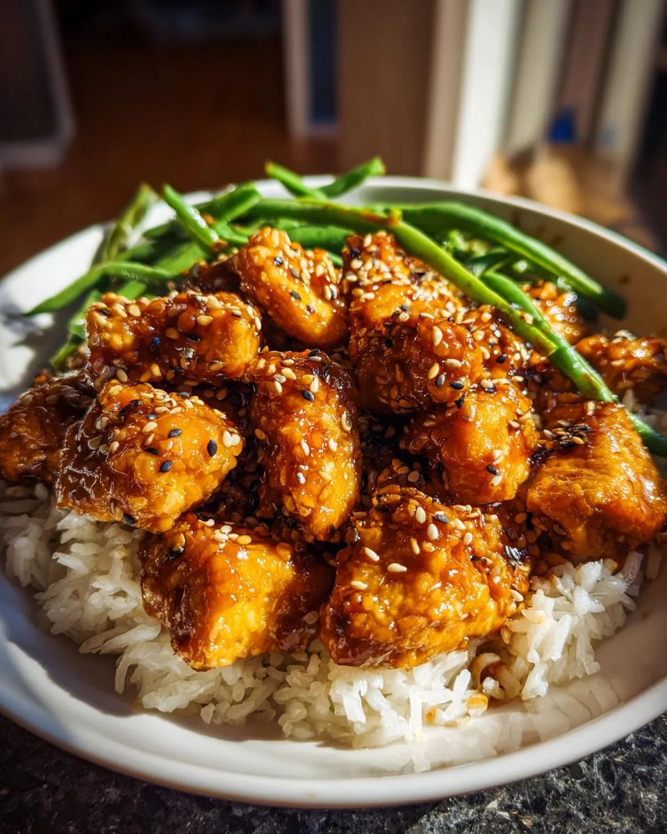 Healthy Sesame Chicken Recipe - detail 5