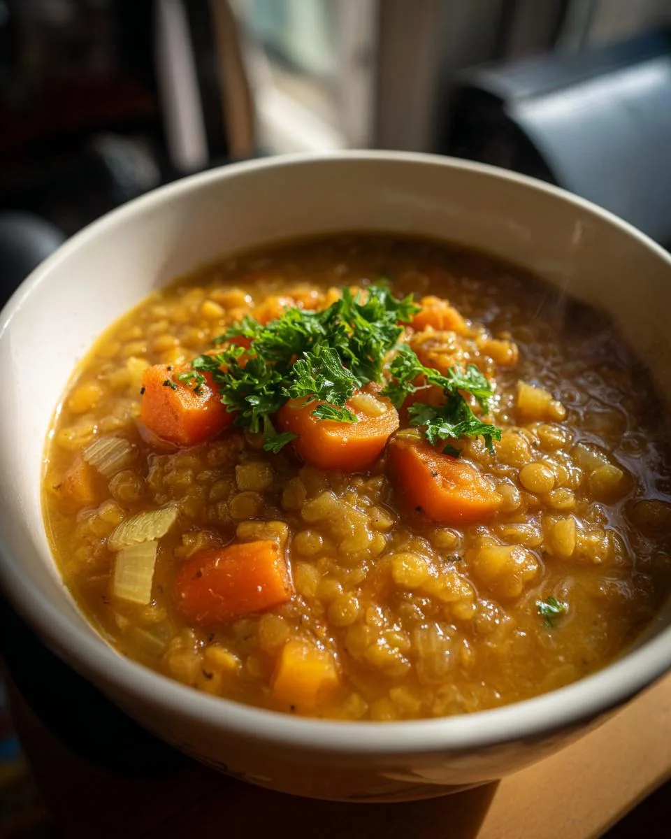 Hearty Lentil Soup Recipe - detail 1