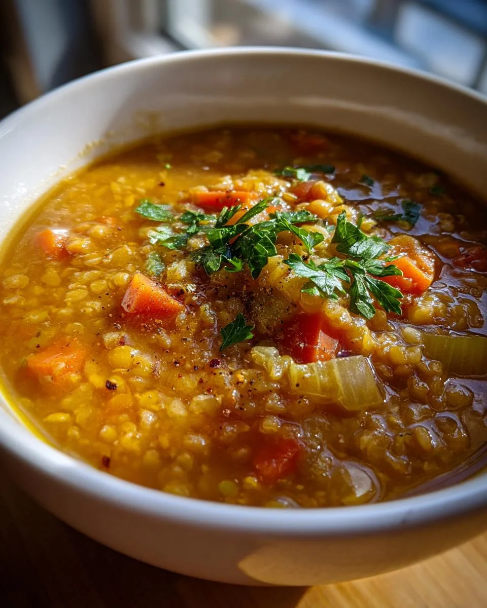 Hearty Lentil Soup Recipe - detail 2