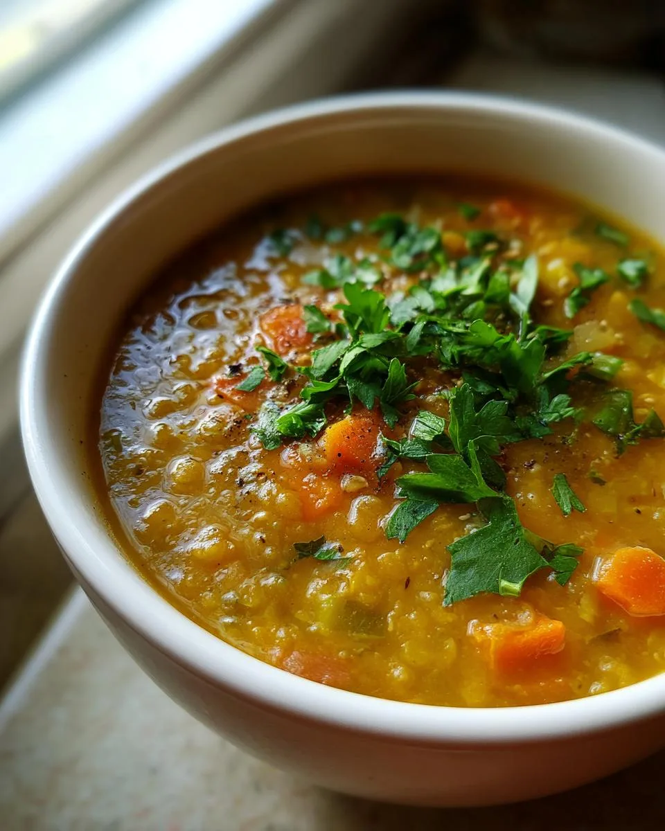 Hearty Lentil Soup Recipe - detail 3