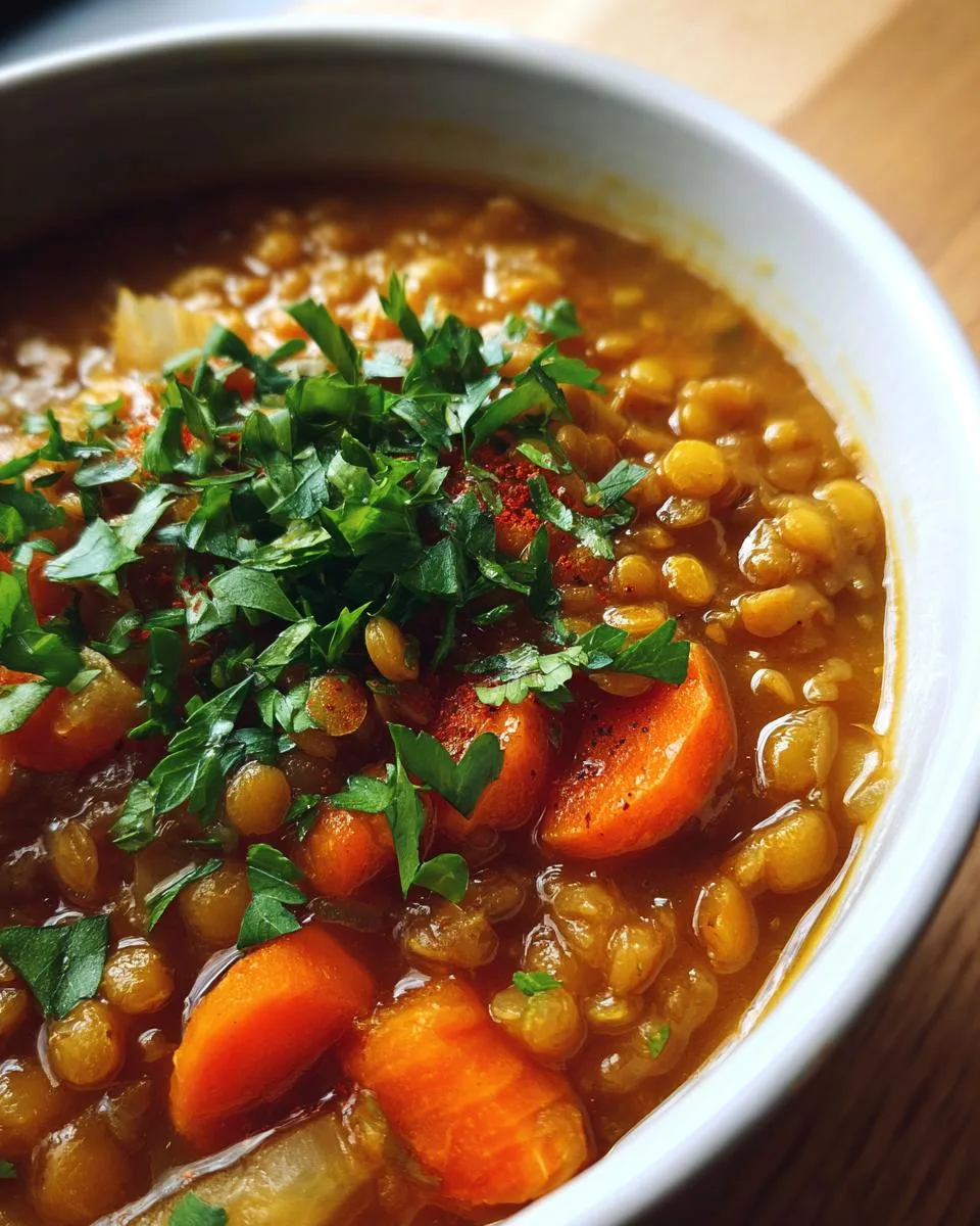 Hearty Lentil Soup Recipe - detail 5