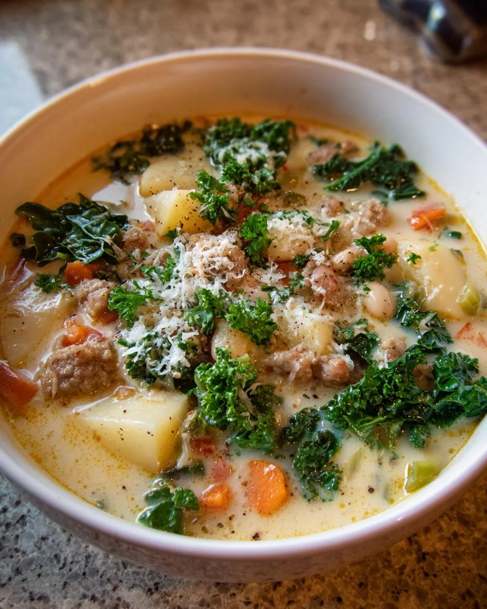 High Protein White Bean Soup - detail 1