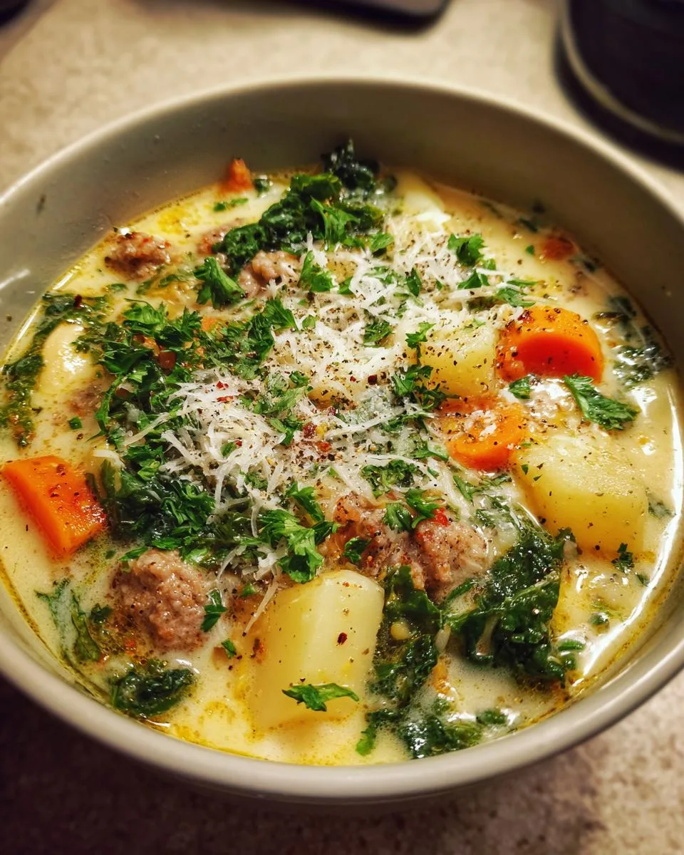 High Protein White Bean Soup - detail 2
