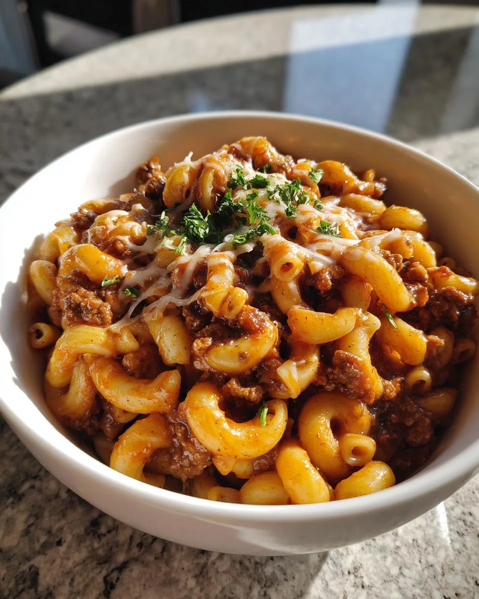 Homemade Hamburger Helper - detail 2