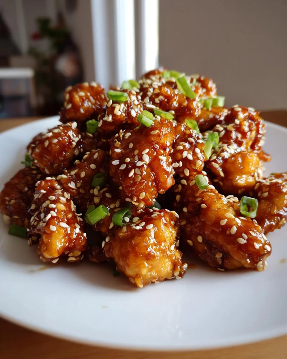 Honey Garlic Chicken - detail 2