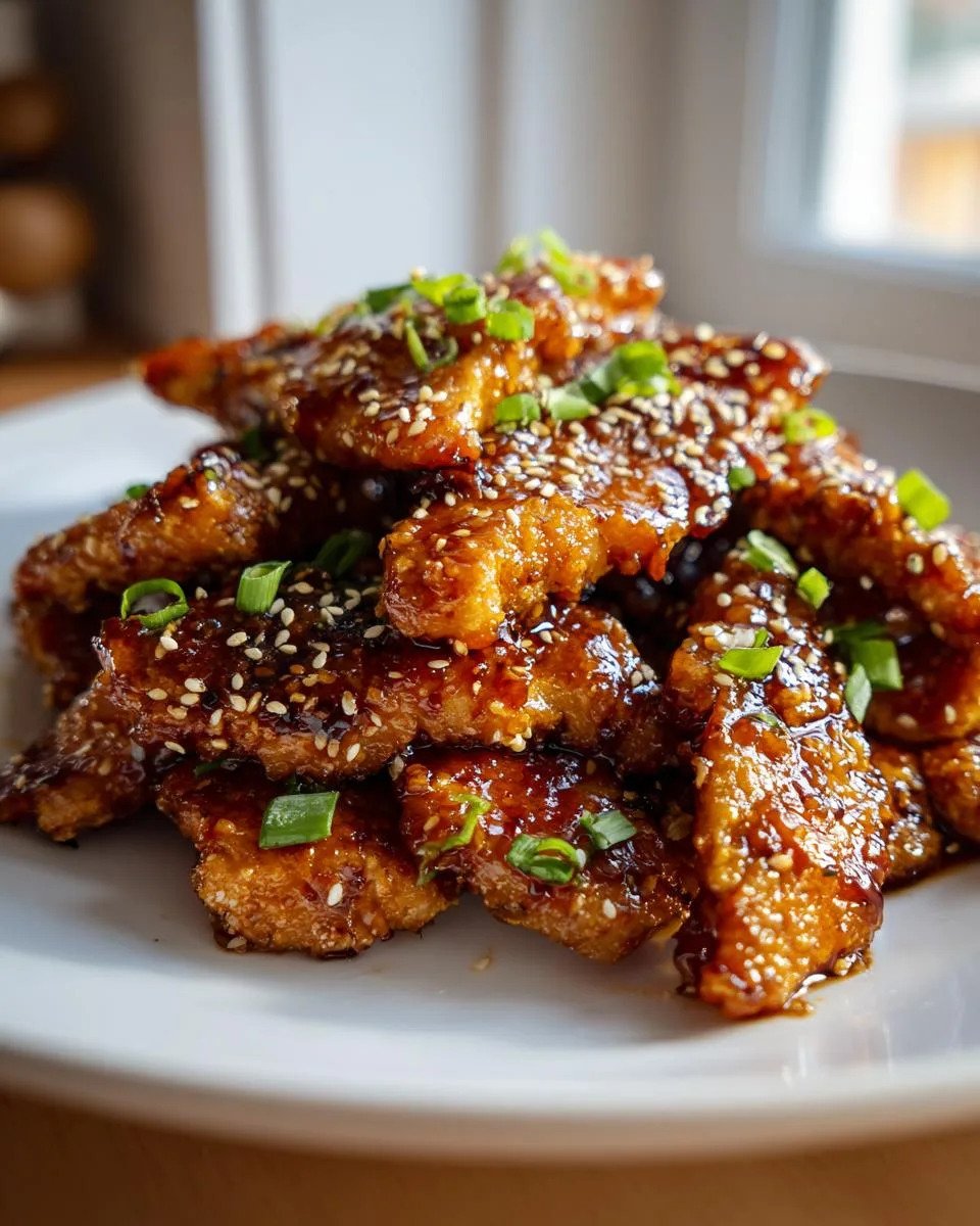 Honey Garlic Chicken - detail 5
