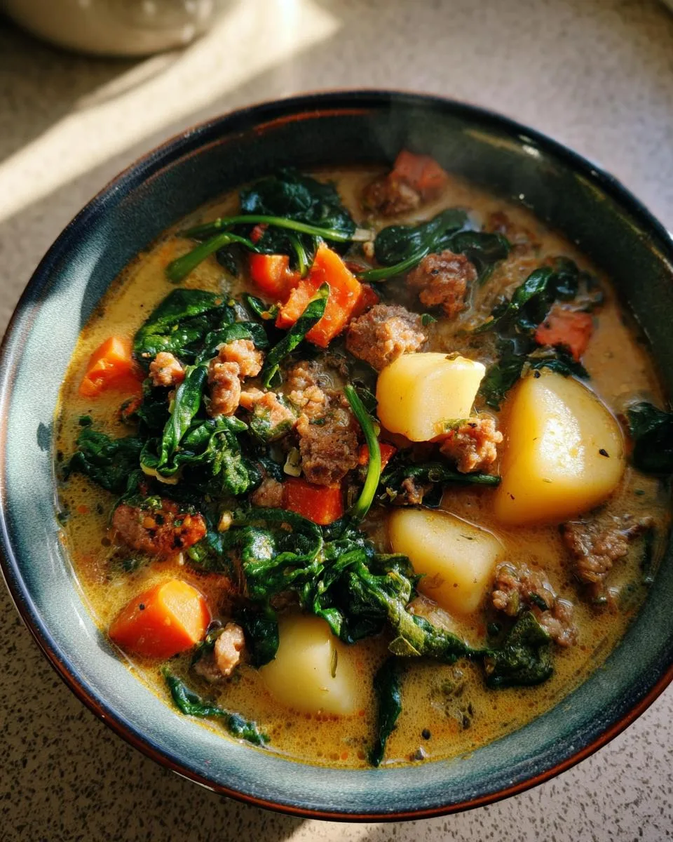 Italian Sausage Gnocchi Soup - detail 1