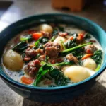 Italian Sausage Gnocchi Soup