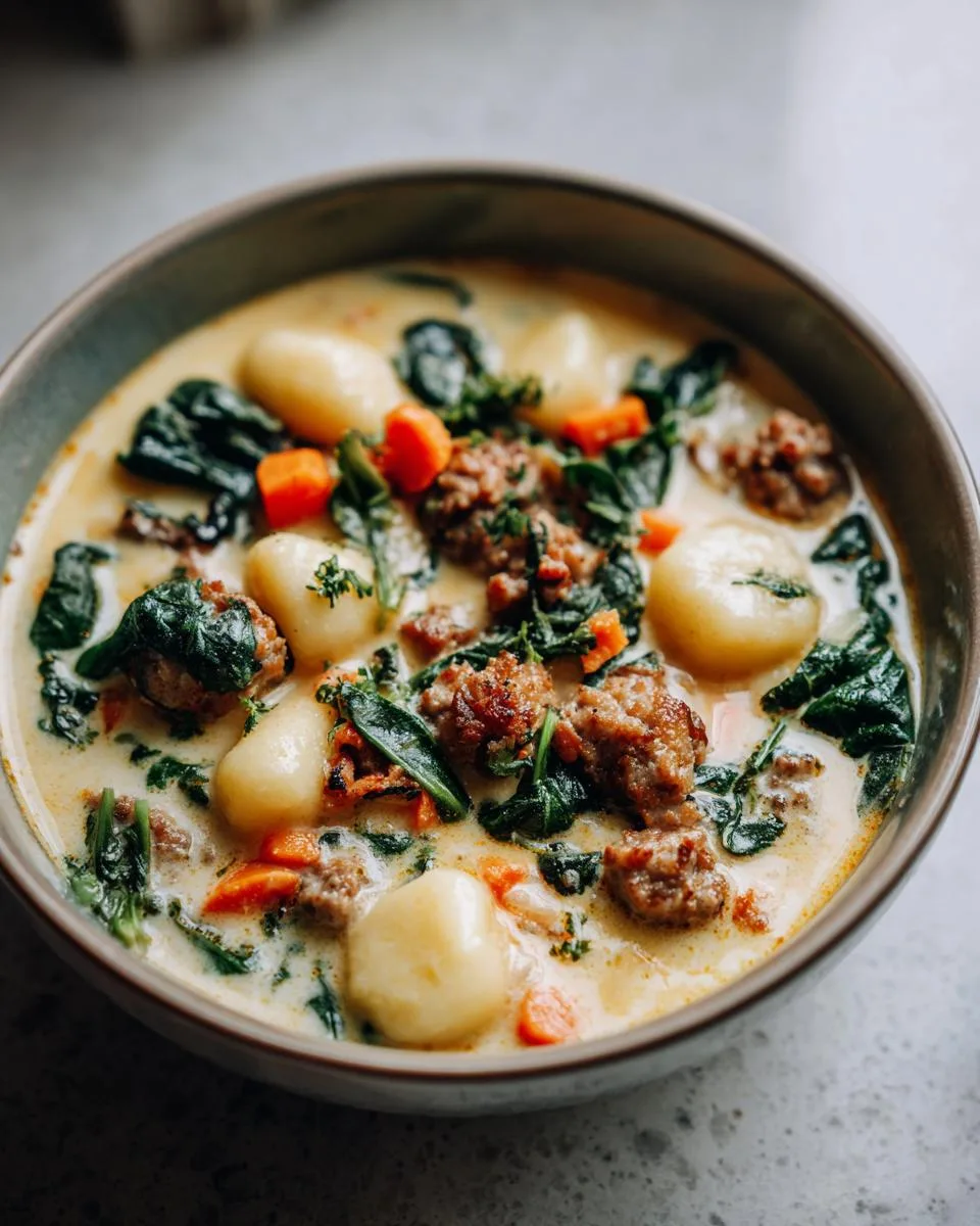 Italian Sausage Gnocchi Soup - detail 4