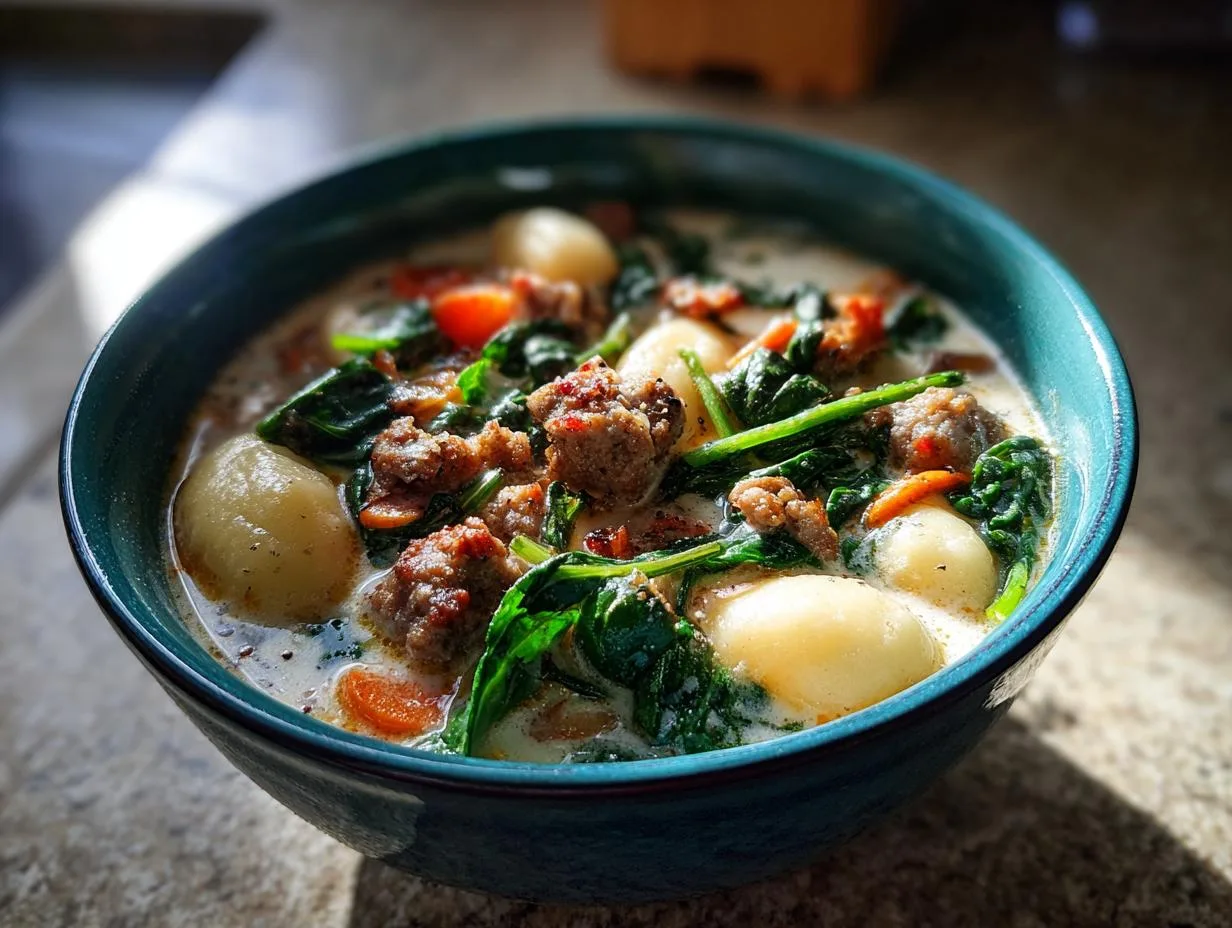 Creamy Italian Sausage Gnocchi Soup in Just 40 Minutes