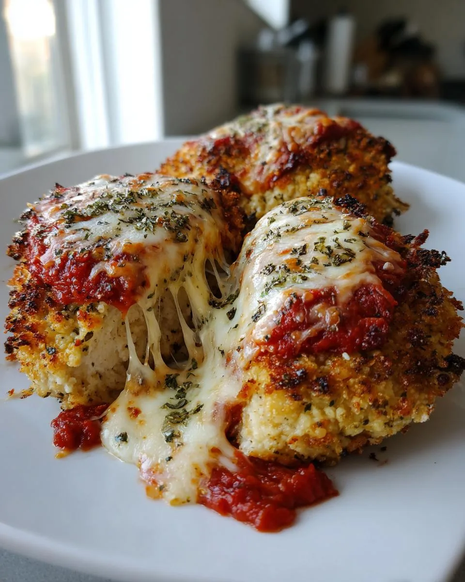 Keto Garlic Parmesan Chicken - detail 1