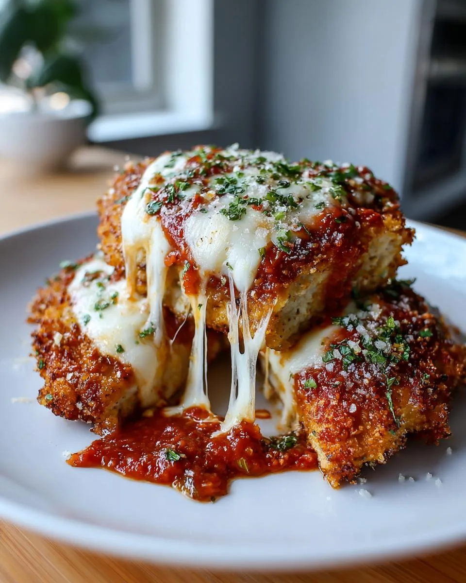 Keto Garlic Parmesan Chicken - detail 4