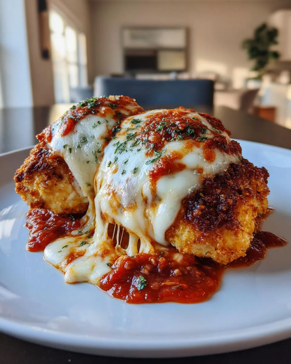 Keto Garlic Parmesan Chicken - detail 5