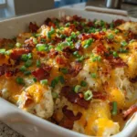 Loaded Potato Ranch Chicken Casserole