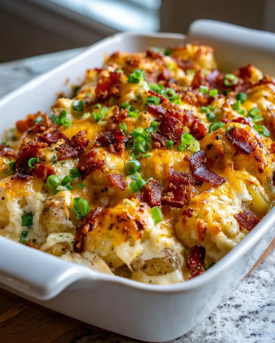 Loaded Potato Ranch Chicken Casserole - detail 5