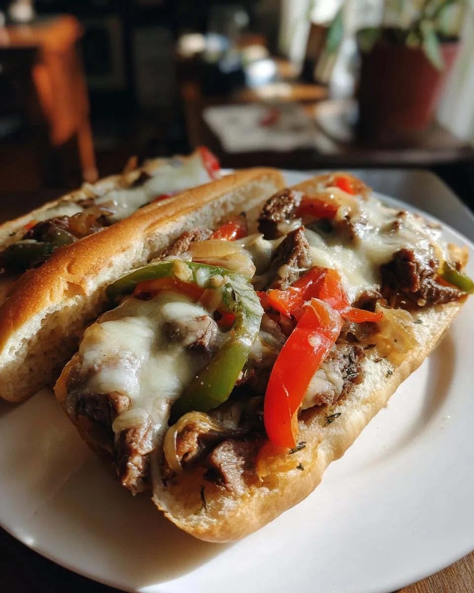Low Carb Philly Cheesesteaks - detail 2