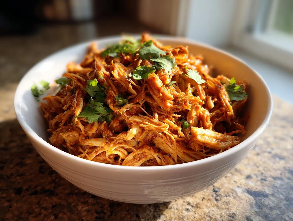 Juicy Mexican Shredded Chicken in Just 30 Minutes