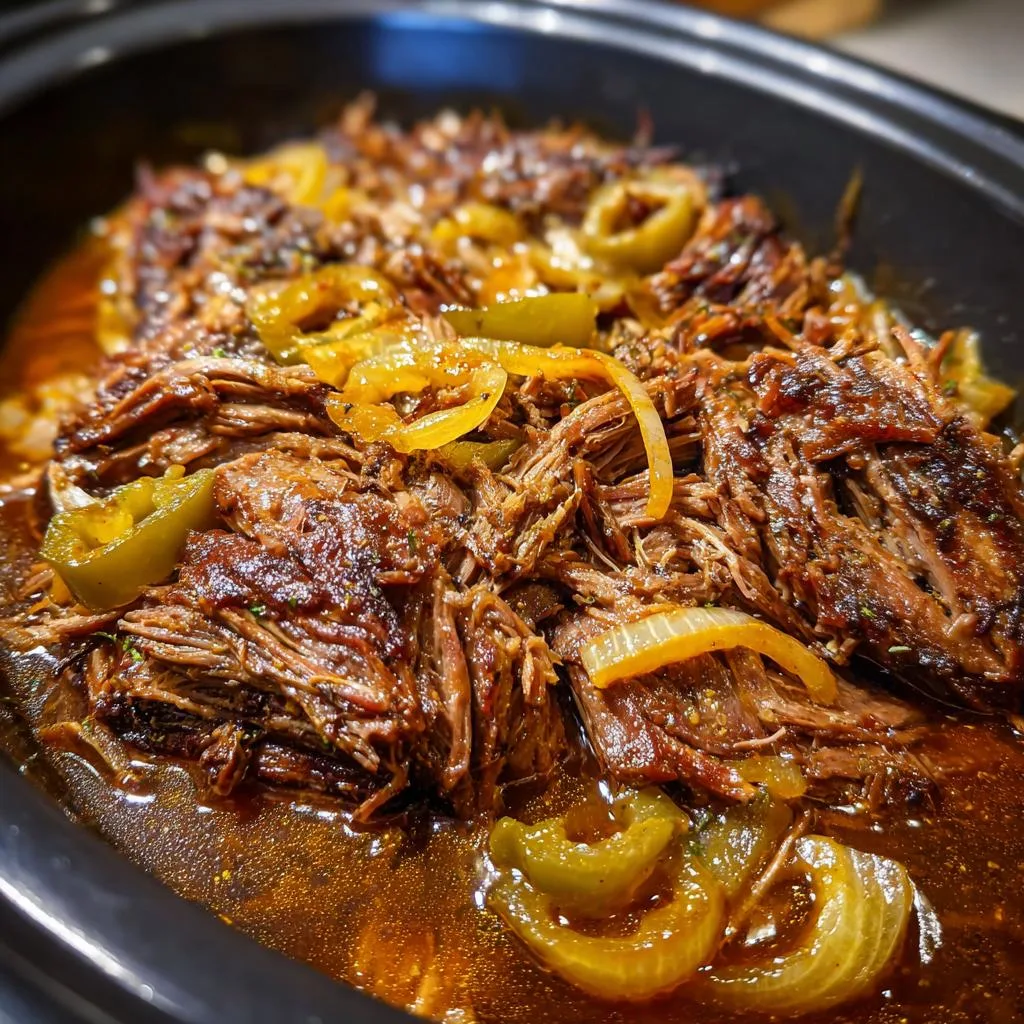 Mississippi Pot Roast Crockpot - detail 2