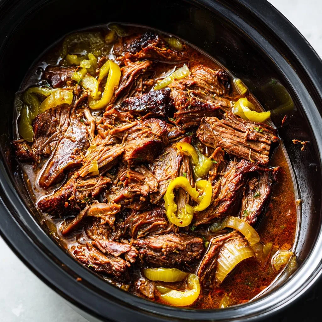 Mississippi Pot Roast Crockpot - detail 3