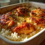 No Peek Chicken and Rice
